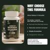 Heroot Moringa Oleifera Blattkapseln 1000mg | Pflanzenpulver | 60 Kapseln