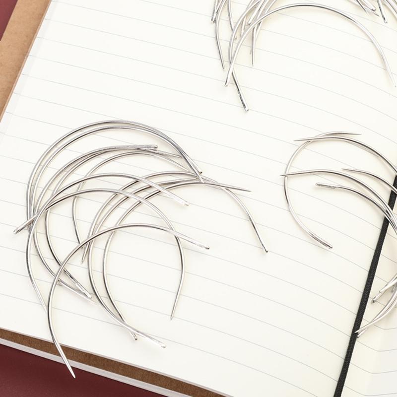 Zakřivená jehla Čalounická jehla Kožená šicí jehla Sedlářská jehla Kulatá kožená sedlářská jehla Šicí nástroj