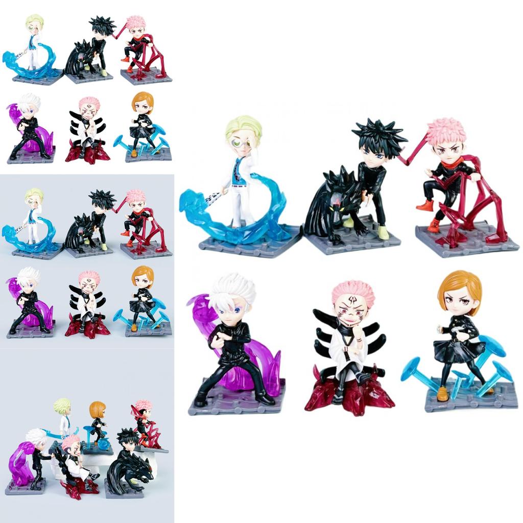 Jujutsu Kaisen Action Figure Set Pvc Collectible Figures For Anime Fans And Display