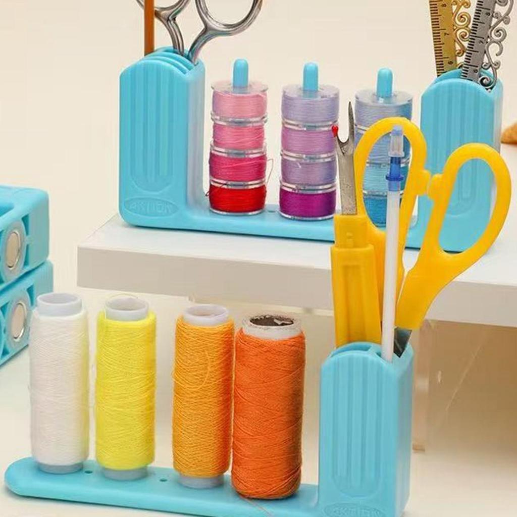 Bobbin Thread Holder Washi Tape Organizer Arts Wrapping Roll Holders Wire Spool Stand Practical Ribbon Organizer for Serger