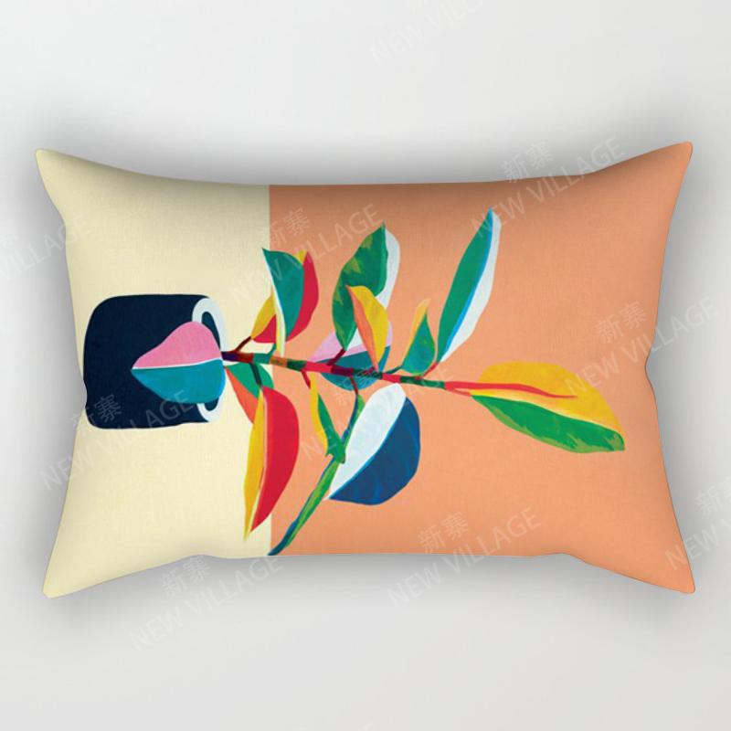 Nordic Fall Home Decor 30*50 Throw Pillow Cover Sofa Modern Abstract Geometric Boho Living Room Cushion Cover 50x70 30x50 40x60