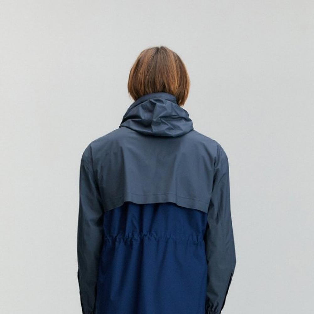 Onoff Men S 3 Layer Long Rain Jacket Of1803ga Navy