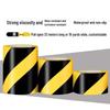 PVC Black Yellow Warning Floor Tape