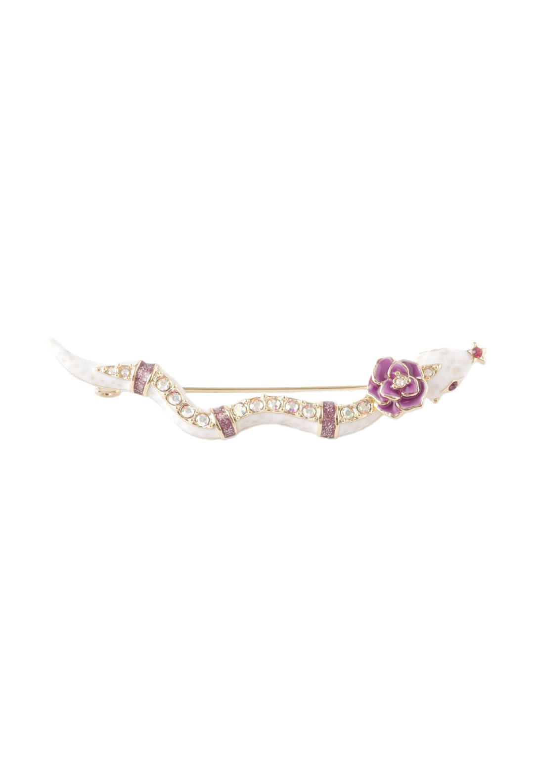 

Брошка зі змією SAMV0441 XW [Anna Sui] білий