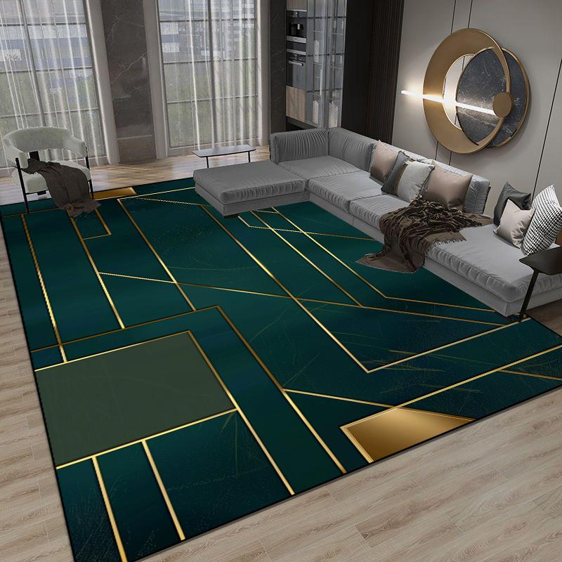 Modern Carpets for Living Room Nordic Light Luxury Bedroom Decoration Carpet Non-slip Sofa Coffee Table Floor Mats Washable Rug