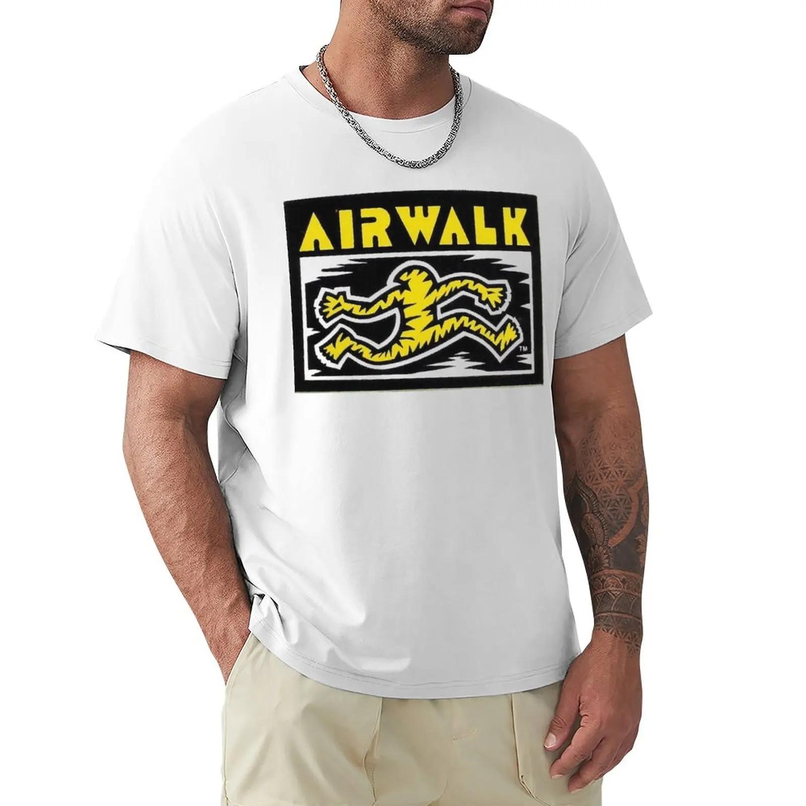 

Laufender Mann Airwalk Schuhe Skateboard Design Classic TShirt graphics oversizeds black t shirts for men L