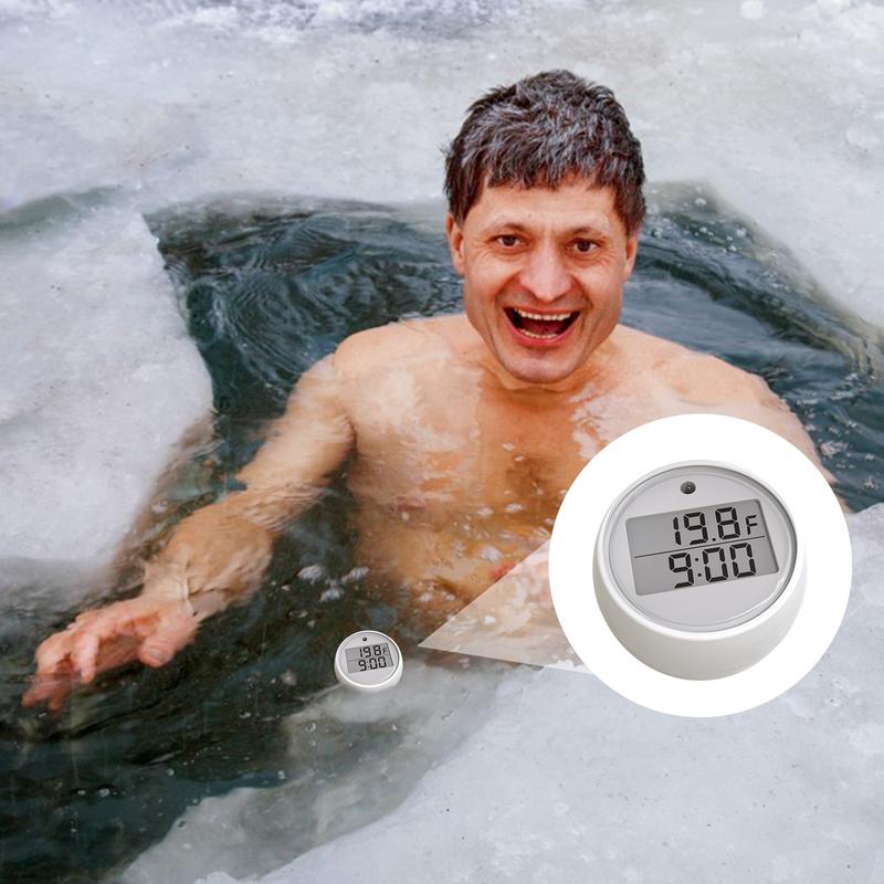 Floating Pool Thermometers Dustproof Floating Thermometers Pool Thermometers Digital Water Thermometers With Timer And LED China Mainland