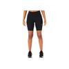 Soft Breathable Stretch High-Waisted Solid Color Sports Shorts Women Shorts Black 2012C967-001
