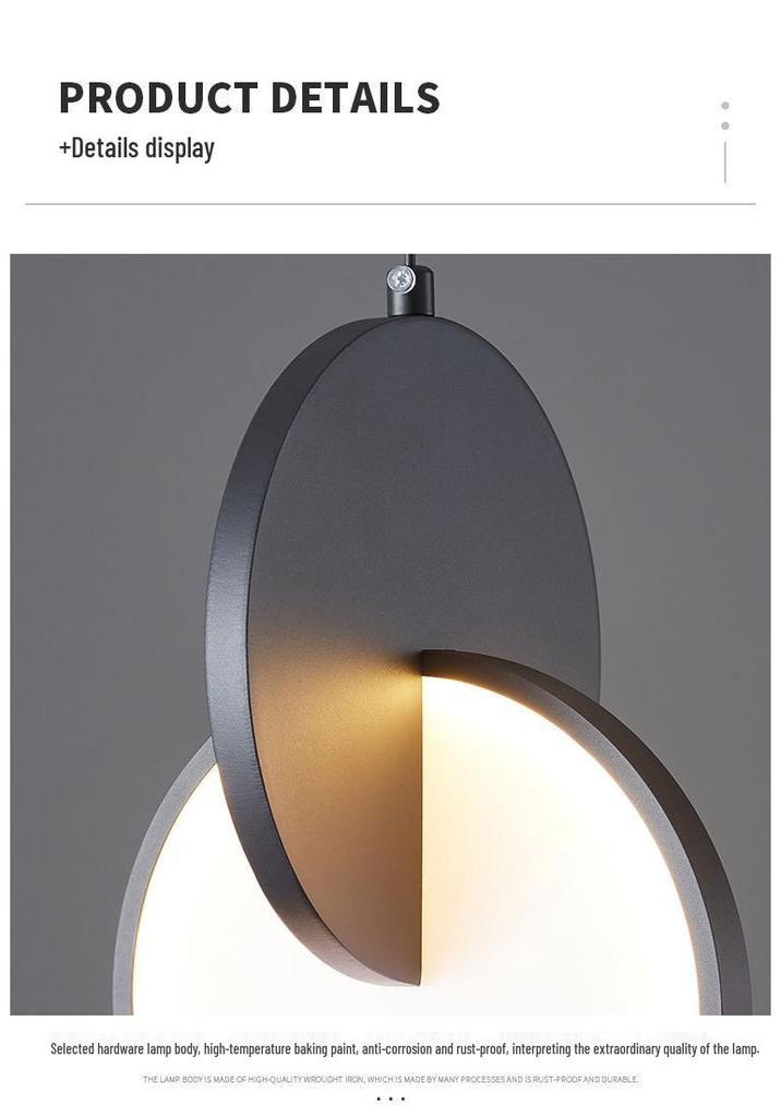 Nordic Pendant Light - Modern Bedside, Coffee Shop, Study & Mirror Lighting