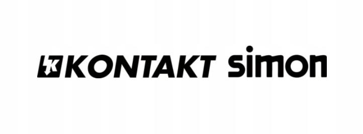 Simon 10 Single Frame 1-Gang Matte Black Cr1/49 Kontakt-Simon 1 Pc
