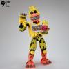 9L3D Gedruckte Nightmare Chica Titan13 Five Nights Security Breach FNAF Actionfiguren Bär Bewegliches Gelenk Abnehmbares Spielzeug Dummy13