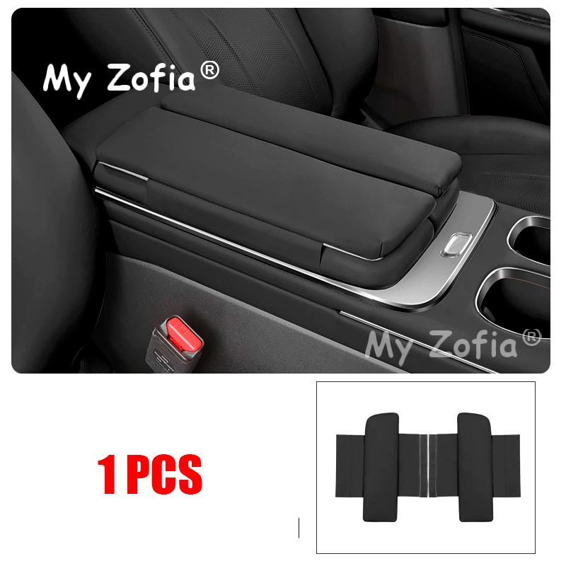 For GAC Trumpchi S7 2025 2026 Car Armrest Box Raised Mats Protective Cover Relieves Fatigue Leather Pad Accessories