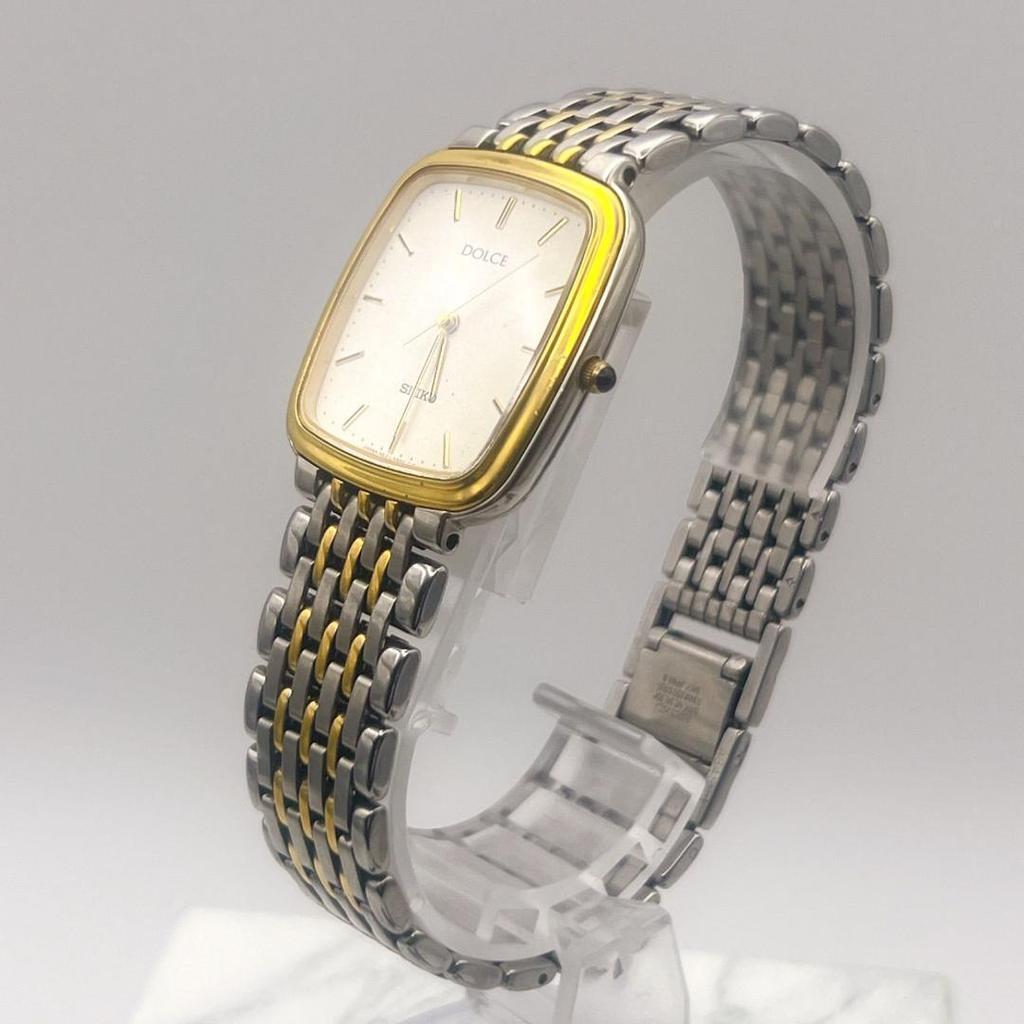 [USED]Seiko Dolce Quartz Color [Working Condition] Men's Watch, Two-Tone