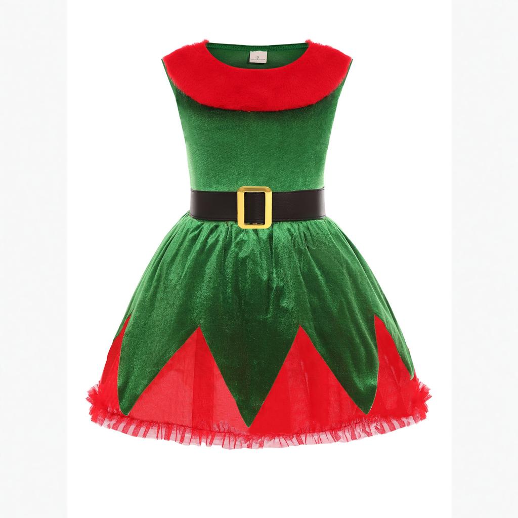 Children's Christmas Costumes, Holiday Party Christmas-themed Performance Cosplay Costumes