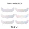 Freckles Face Tattoo Stickers Hot Laser Star Dots Flash Makeup Face Stickers Simulation Natural 6 Pack