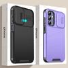 Slide Camera Protective Cover For Samsung Galaxy A55 A56 A36 A54 A53 A14 A17 A35 A15 A16 5G Matte Shockproof Armour Phone Case