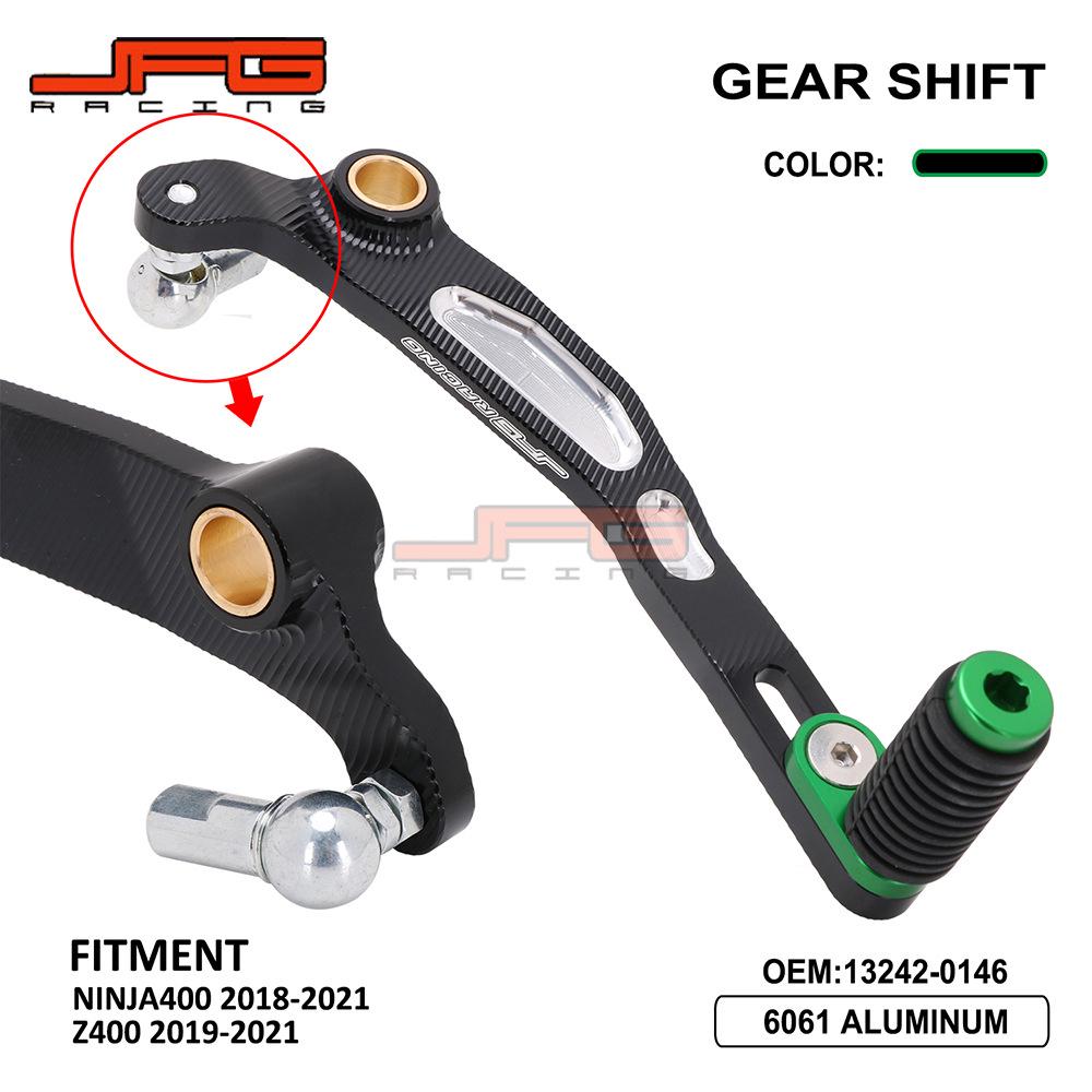 

NINJA400 2018-2021 Внедорожный мотоцикл CNC Алюминиевый рычаг переключения передач 175x70x80 mm