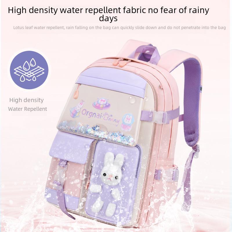 "Quicksand Style Backpack for Girls, Grades 1-9 - Stylish and Casual"