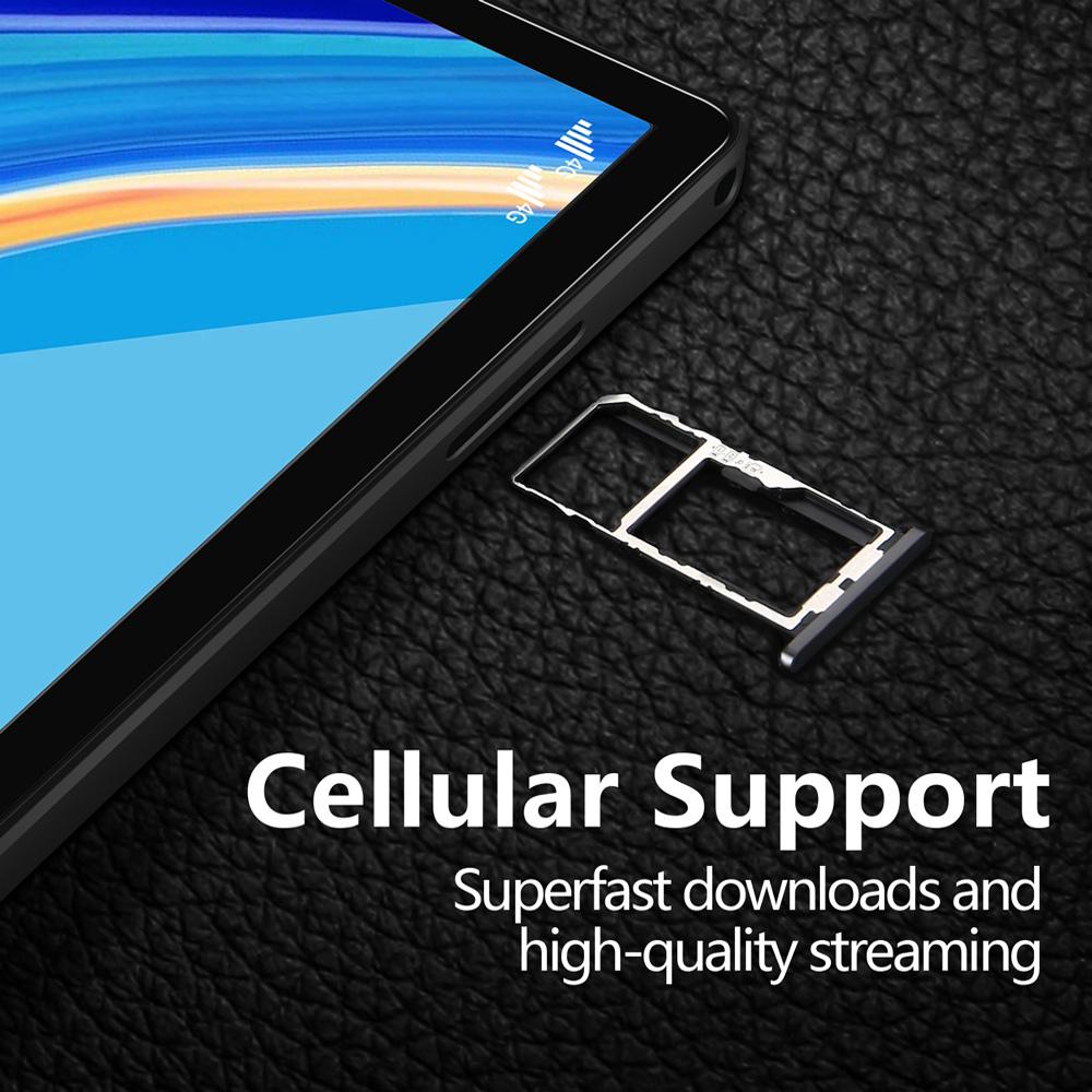 BDF 10.1 Inch Big Screen 6GB+128GB Tablet PC Android 12 3G 4G Lte WiFi BT Mobile Phone Sim Card