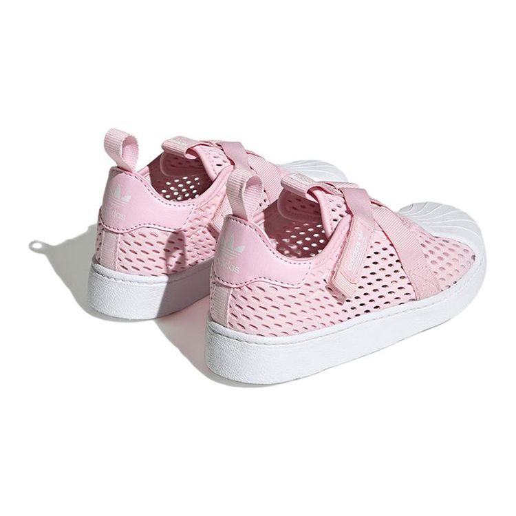 Adidas Originals Superstar 360 Low Top Kids Skate Shoes Pink And White Kids Sneakers HQ4055