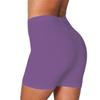 Summer High Waisted Soft Athletic Shorts with Pockets for Women Breathable Casual Saftey Shorts for Workout Running Gym