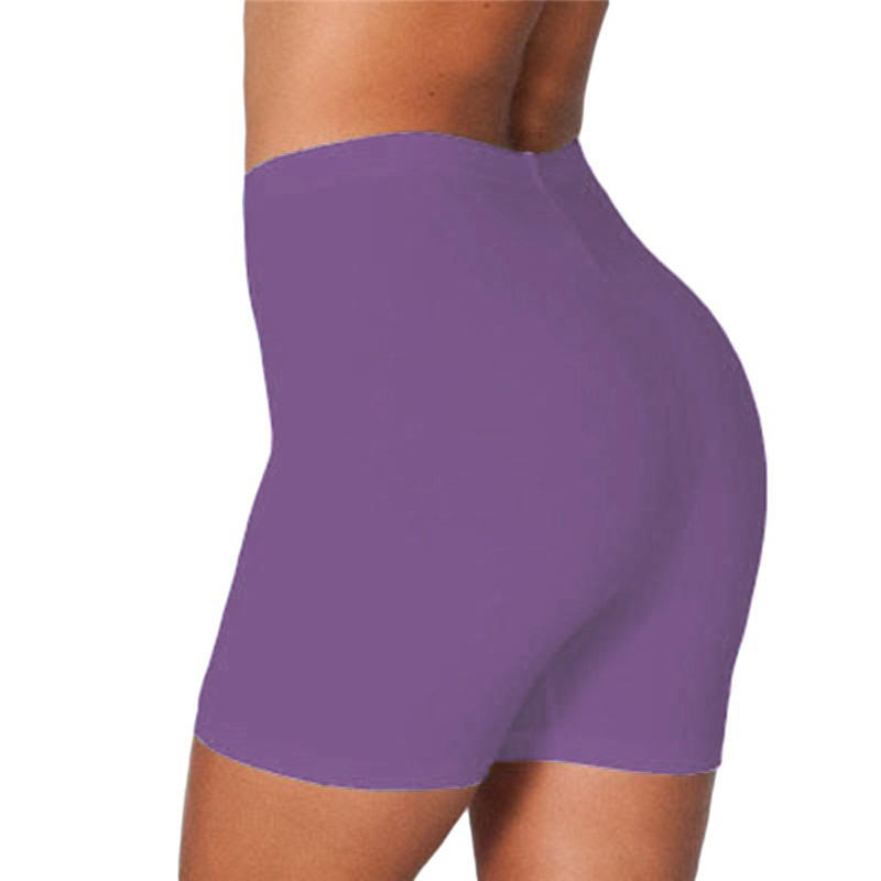 Summer High Waisted Soft Athletic Shorts with Pockets for Women Breathable Casual Saftey Shorts for Workout Running Gym