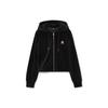 New MLB Cropped Coats Women's Black 3FTRB0636-50BKS