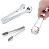 Non-slip Ice Tongs Stainless Steel Kitchen Tongs BBQ Food Clip Cube Sugar Clamp Kitchen Gadgets Practical Home Use Accessories