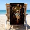 Ultra-Soft Beach Towel with Yellowstone Theme,Ideal for Pool - Camping, Diving - Perfect Travel Essential, Vibrant Beach Towel.