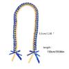 Graduation Leis Elegant Graduation Ribbon Lei Graduation Honor Cords Braided Ribbon Lei Perfect Gift for Graduates