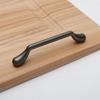 Zinc Alloy Kitchen Hardware Handle Pull Black Gold Wardrobe Cupboard Shoe Drawer Handle Drip Handles Knob