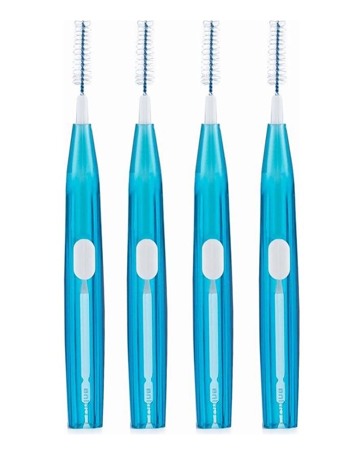 10/20 Stück Hygiene Dental Silikon Superfeine Zahnseide Interdentalbürste Zahnstocher Mundreinigung