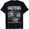 Wissenschafts-Humor Bakterienliebhaber Unisex Baumwoll-T-Shirt Sommer Freizeit Kurzarm Mikrobiologie Geschenk Unisex Design Kleidung Biologe Oberteile