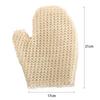 Cleaning Tool Bathing Accessories Body Scrubber Shower Brush Exfoliating Glove Sisal Bath Gloves