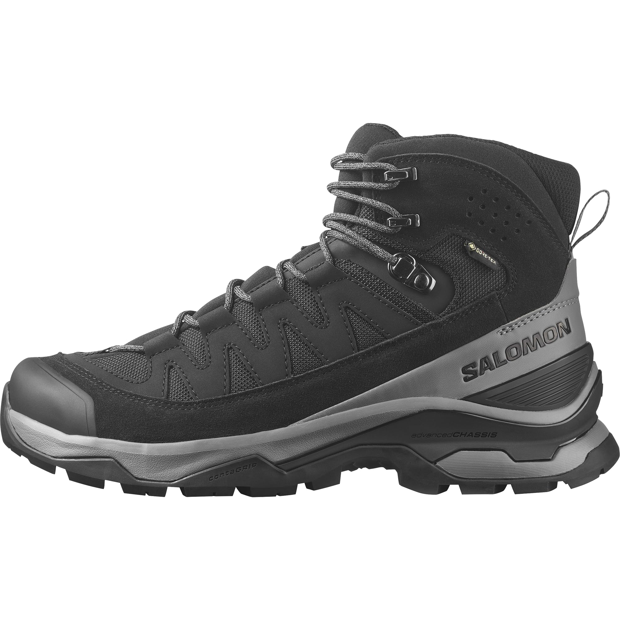 Обувь QUEST ECHO M L49212700 см [Salomon] Для хайкинга/треккинга GORE-TEX Мужская Черный/Castlerock/Черный 26.5