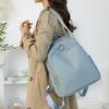 Women's Soft Leather Large Capacity Backpack Multi-Function Shoulder Bag