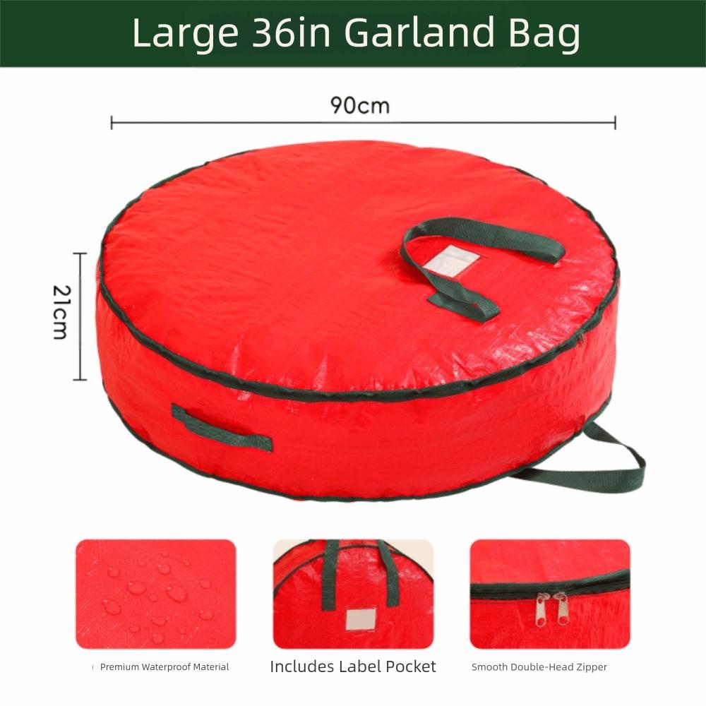 

Водонепроницаемый Пыленепроницаемый Праздничное Украшение Сумка для Венка Круглые Сумки для Гирлянды L