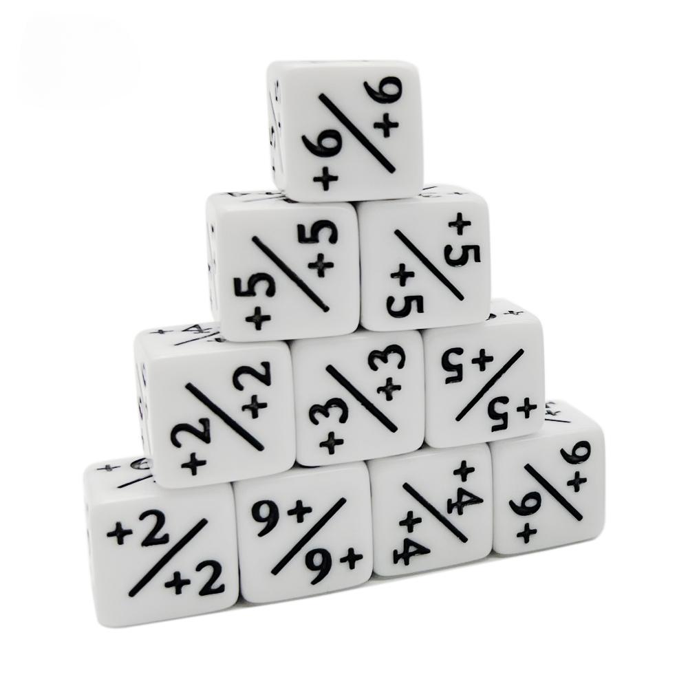 Kostky D6 Hry Počítací Kostky Vysoce Kvalitní D6 Kostky Jednobarevné Smíšené Barvy Mramorový Efekt pro Matematickou Hru Příslušenství pro Karetní Hru