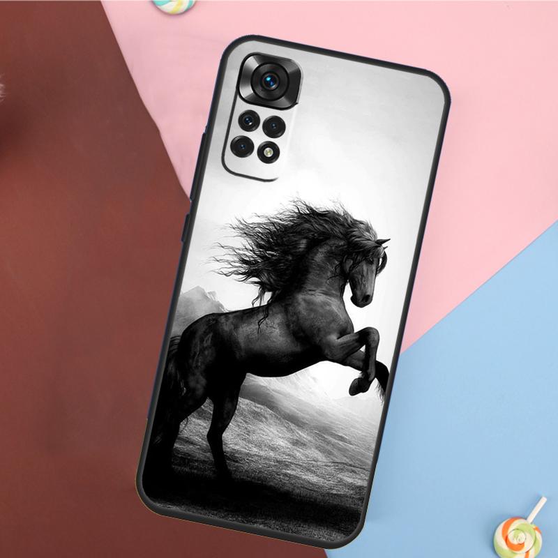 Coque Cheval au Galop Pour Xiaomi Redmi Note 13 Pro 14 12 11 9 10 9S 10S 11S 12S Redmi 10C 12C 13C 14C Étui
