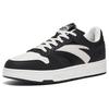 Anta Abrasion Resistant Lightweight Low top Skateboard Shoes Men's Black White 112318051-1