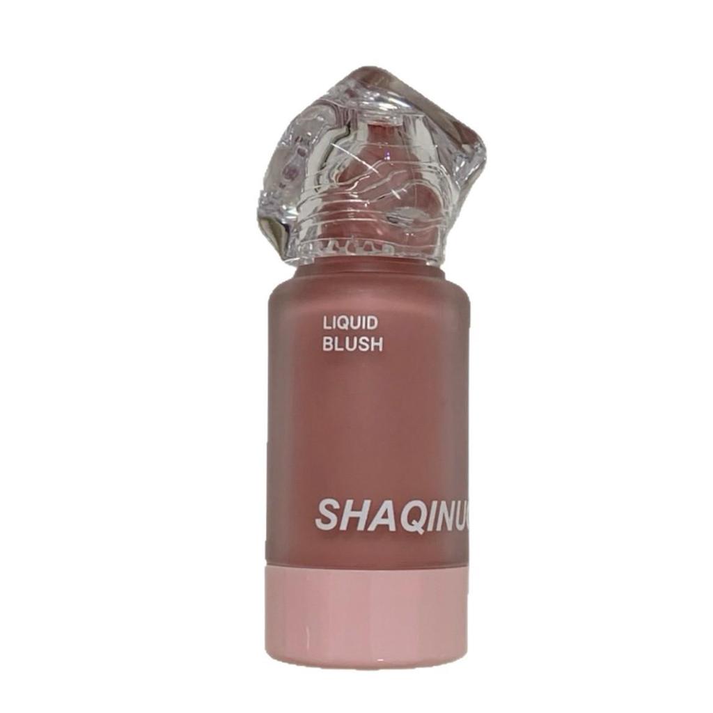 SHAQINUO Korean-Style Silky Liquid Blush & Eyeshadow for a Natural, Low-Saturation Complexion.
