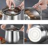 Wutuo Stainless Steel Anti-Overflow Stockpot