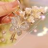 Light Luxury  Bell Orchid Tassel Hair Clip Flowers Rose Butterfly Claw Clip Shark Hair Claw Barrette Hair Accessories
