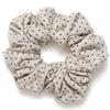 Jenny Over Willow Dot Scrunchie (Beige)