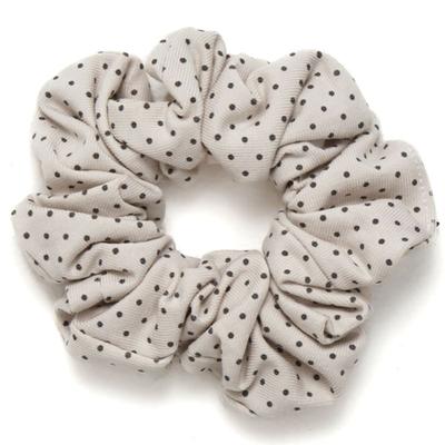 Jenny Over Willow Dot Scrunchie (Beige)