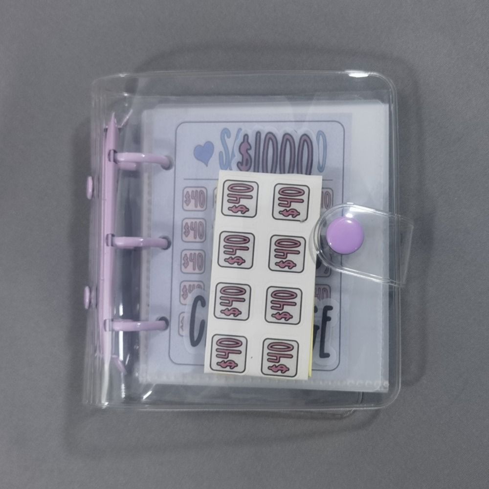 

Конверт Paper 100 Challenge Binder с наличными деньгами Бюджетный Binder Экономия Challenges Любители книг 6