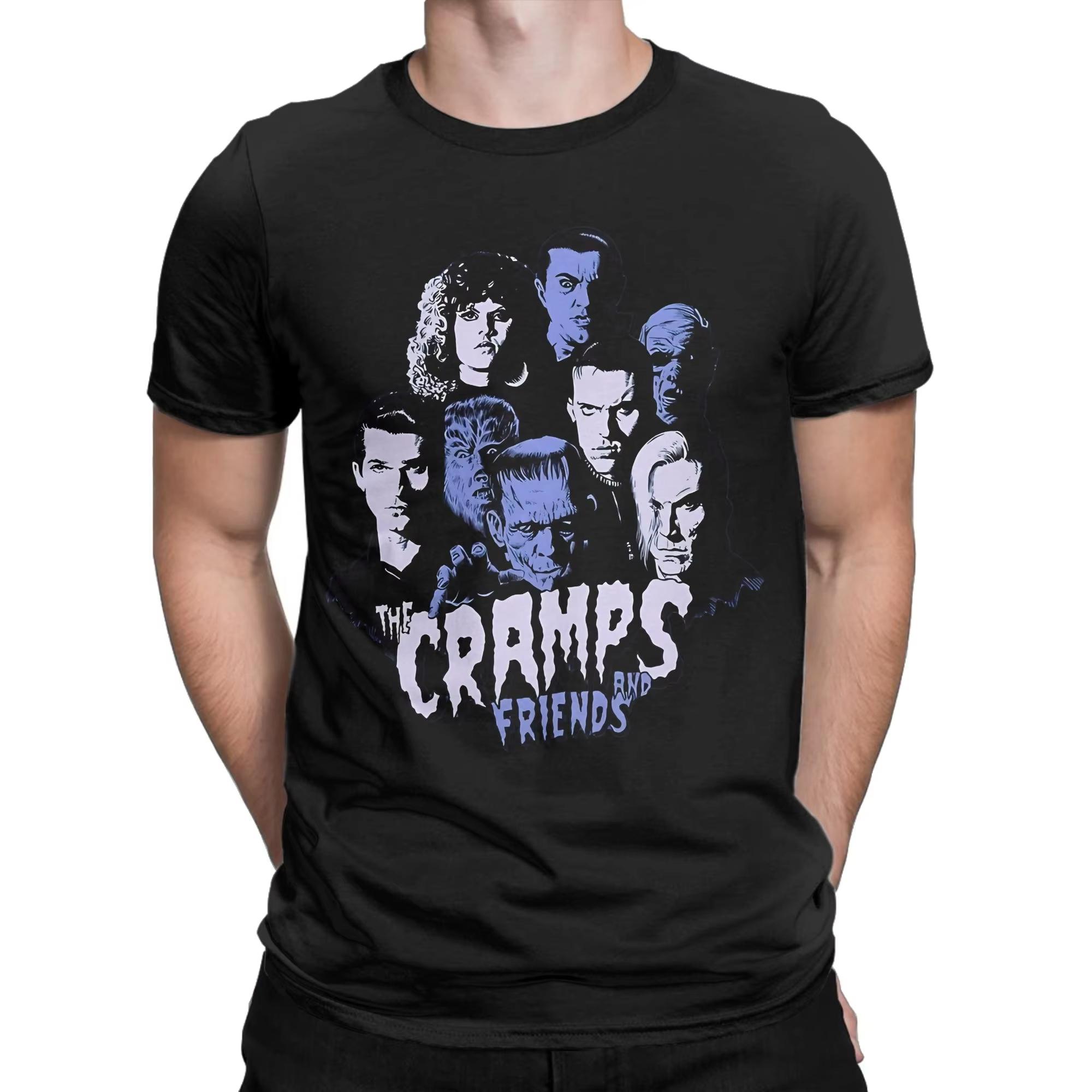 

2026 Summer New Model Camps Psychological Blues Music TShirt HighQuality Comfortable and Casual Mens Roundneck Printed T S