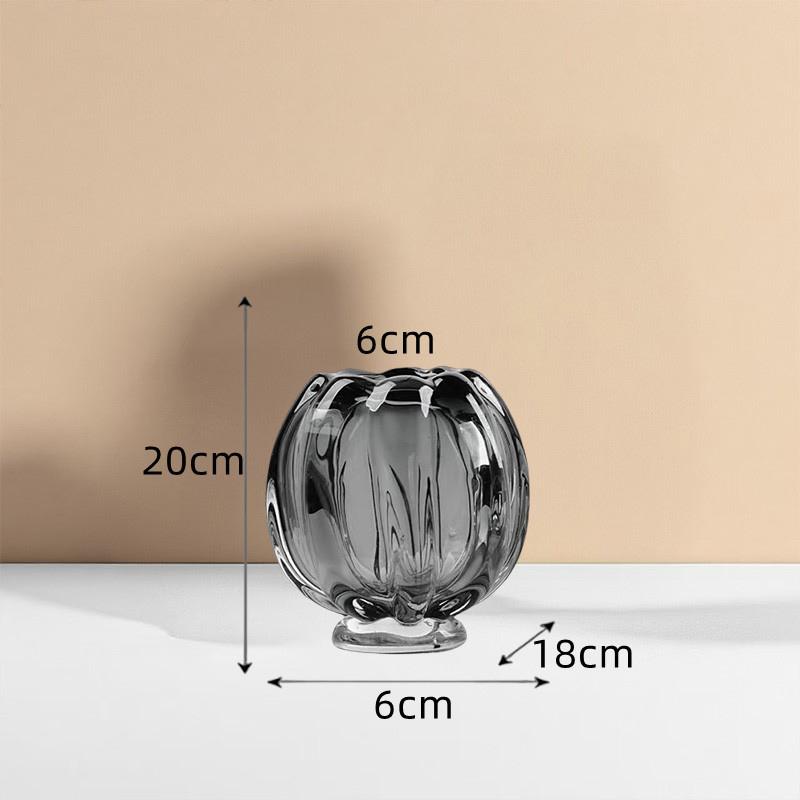 

Creative Transparent Vase Plant Pots Table Decoration Minimalist Flowers Arrangement Floral Vases Ornaments Room Aesthetic Decor
