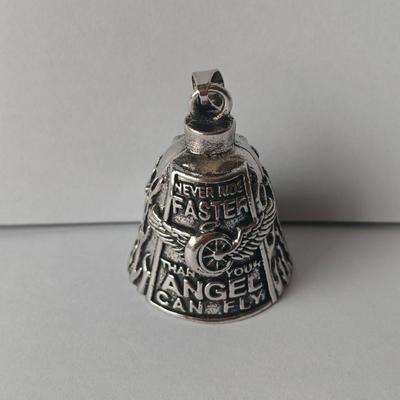 3D Dizajn Anjelský Prívesok Zvonček Punk Štýl Zvonček Lapač Zlých Duchov Motocyklový Ochranný Zvonček Na Každodenné Nosenie