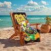 1pc Chucky3 Beach Towel, Comfortable and Thick, and Swimming/Bath/Picnic/Camping Towel, Suitable for Seaside Beaches